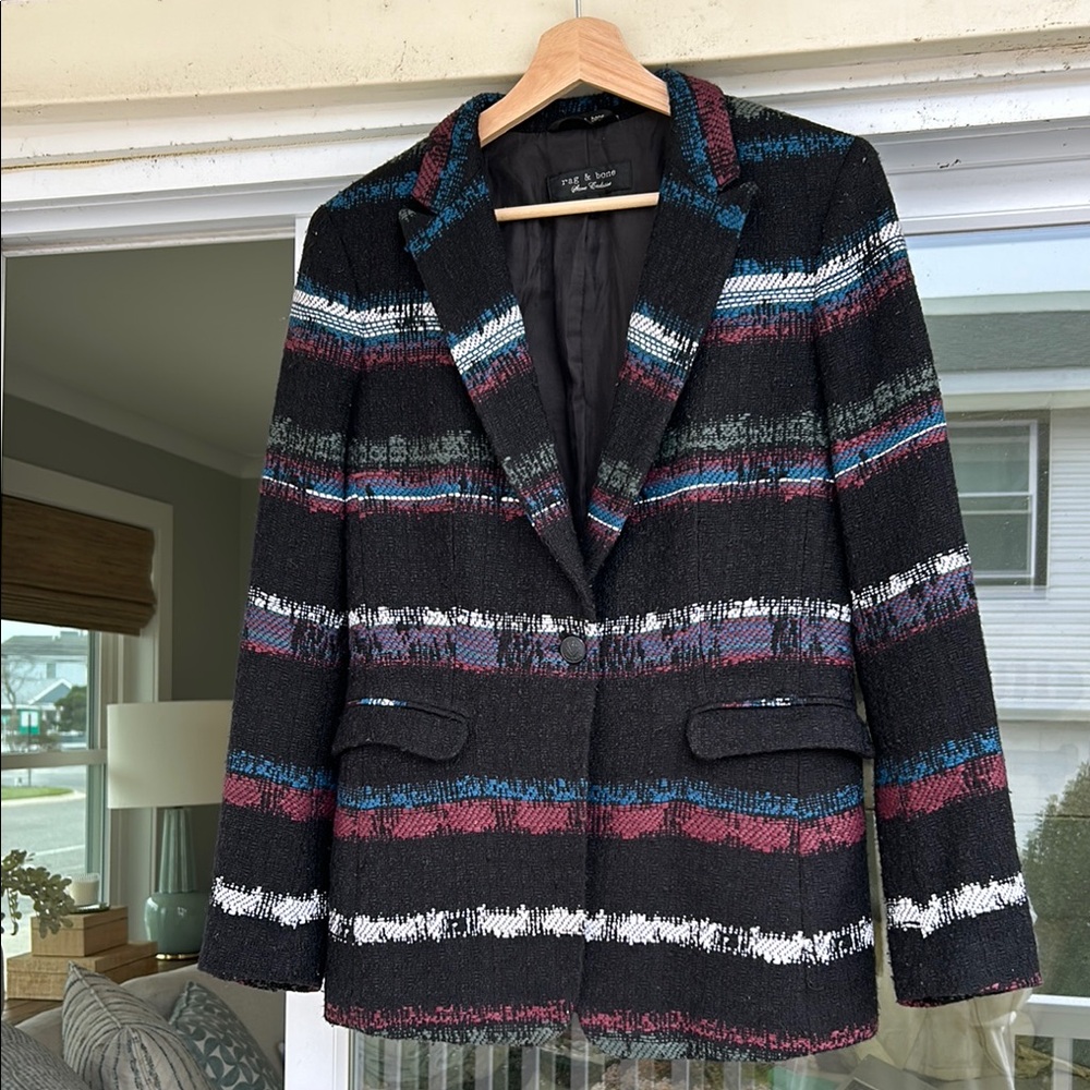 Rag & Bone Women's Multicolor Striped Jacket